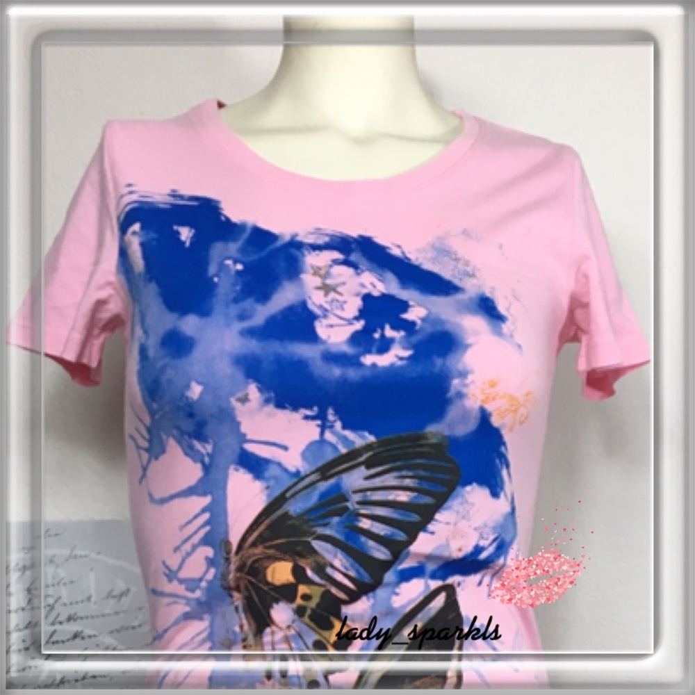 Surfers Paradise Graphic Tee, pink small